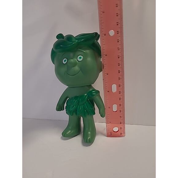 Jolly Green Giant Sprout Vinyl Toy Rubber Doll Figure Vintage 6" - Picture 2 of 9